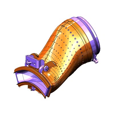 Turbine tranzisyon adezif pou GE GT13E2 gaz turbine pati